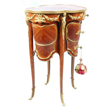 Load image into Gallery viewer, Louis XV style Tripartite Table, signed Beurdelay. France, c.1875