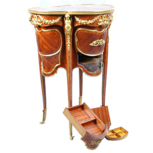 Load image into Gallery viewer, Louis XV style Tripartite Table, signed Beurdelay. France, c.1875