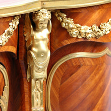 Load image into Gallery viewer, Louis XV style Tripartite Table, signed Beurdelay. France, c.1875