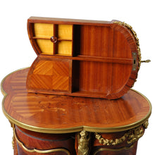 Load image into Gallery viewer, Louis XV style Tripartite Table, signed Beurdelay. France, c.1875