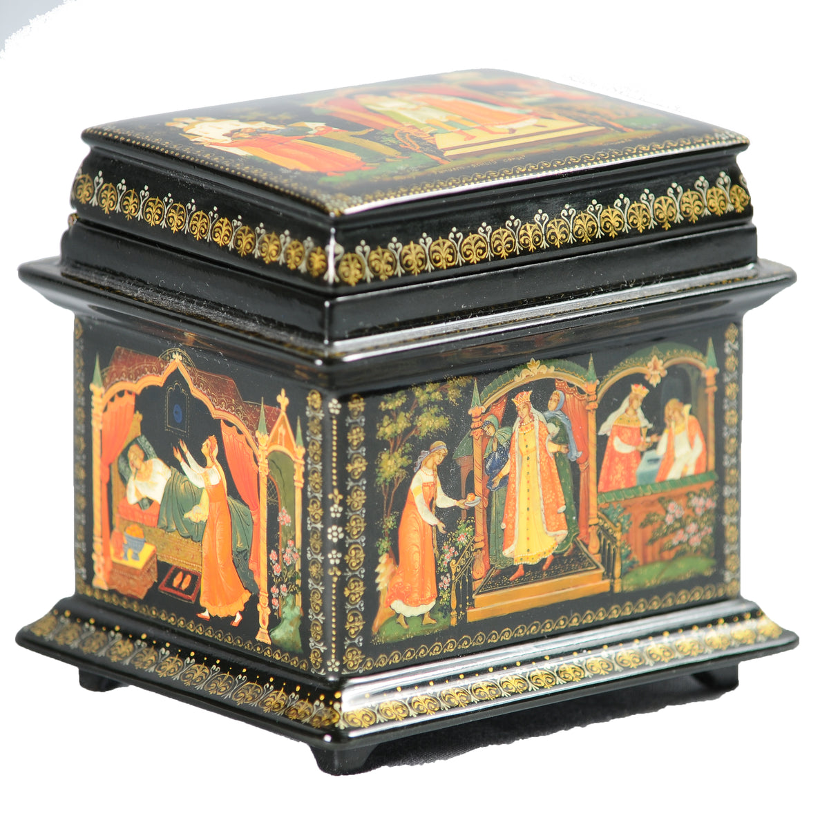 Russian Lacquer Box from Palekh, Russia. c.2001 – Bookmark