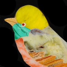 Load image into Gallery viewer, Pietra Dura Bird on a Branch, Italy, c.1900