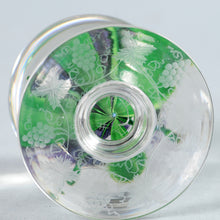 Load image into Gallery viewer, Pairpoint Glass Limited Edition Purple flower Paperweight, c.1974