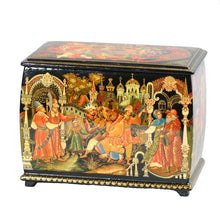 Load image into Gallery viewer, Russian Lacquer Box from Palekh, Russia. c.1991