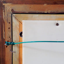 Load image into Gallery viewer, Oil Paintings (pair) on canvas, signed W. Dommersen, c.1870-1900 both are scenes of people along a waterway.