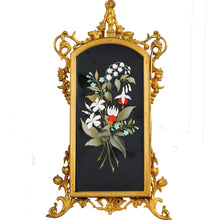 Load image into Gallery viewer, Pietra Dura, Italy, Ormolu Diptych