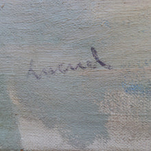 Load image into Gallery viewer, Oil Painting on canvas by Edward Cucuel.  At The Shore