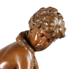 Load image into Gallery viewer, Bronze Sculpture of Venus at her bath by Mathurin Moreau, France, c.1860