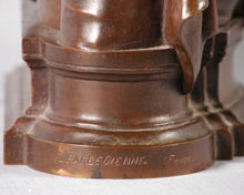 Load image into Gallery viewer, Bronze Bust of a Medieval Maiden, France, c.1900