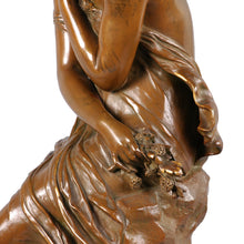 Load image into Gallery viewer, Bronze Sculpture of Venus at her bath by Mathurin Moreau, France, c.1860