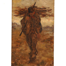 Load image into Gallery viewer, Oil painting on wooden panel, signed Evert Pieters, Dutch, c.1880