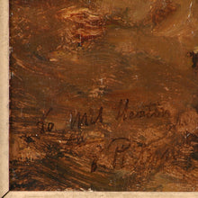Load image into Gallery viewer, Oil painting on wooden panel, signed Evert Pieters, Dutch, c.1880