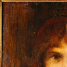 Load image into Gallery viewer, Oil painting on board, signed Henner, France, c.1850