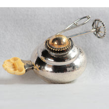 Load image into Gallery viewer, Georg Jensen "Blossom" Sterling Tea Set. Denmark, c.1930