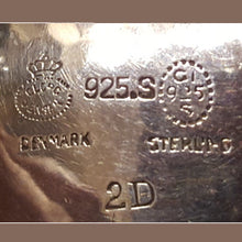 Load image into Gallery viewer, Georg Jensen "Blossom" Sterling Tea Set. Denmark, c.1930