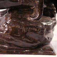 Load image into Gallery viewer, Bronze Indian, signed Massey Rhind, America, c.1919