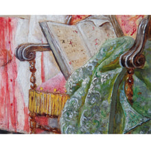 Load image into Gallery viewer, Oil painting by Antonio Rivas on wooden panel “Choir Boys” in original frame, Signed, Spain, c.1870