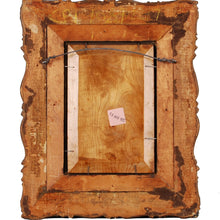 Load image into Gallery viewer, Oil painting by Antonio Rivas on wooden panel “Choir Boys” in original frame, Signed, Spain, c.1870