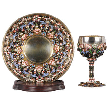 Load image into Gallery viewer, Presentation Cup and Saucer, Russia, c.1900