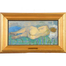 Load image into Gallery viewer, Moses Soyer Oil Painting