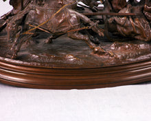Load image into Gallery viewer, Russian Bronze Troika Sculpture