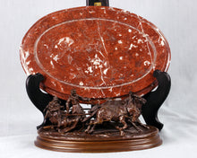 Load image into Gallery viewer, Russian Bronze Troika Sculpture