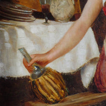 Load image into Gallery viewer, Oil Painting on canvas, signed F. Vinea, Firenze.  Italy, c.1870