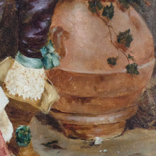 Load image into Gallery viewer, Oil Painting on canvas, signed F. Vinea, Firenze.  Italy, c.1870