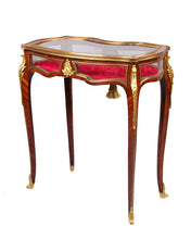 Load image into Gallery viewer, Table Vitrine, Louis XV style, France, c.1875