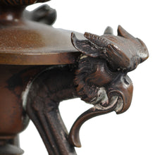 Load image into Gallery viewer, Pair Bronze Candlesticks, France, c.1860.