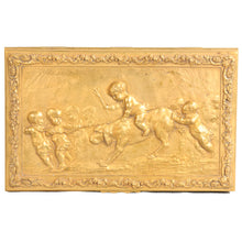 Load image into Gallery viewer, Bronze Doré Box with a Bas Relief lid signed Clodion. France, c.1880.