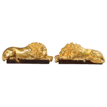 Load image into Gallery viewer, Antique Ormolu Bronze Lions