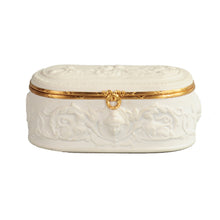 Load image into Gallery viewer, Antique French Porcelain Box by J.L. Coquet, France, c.1875.