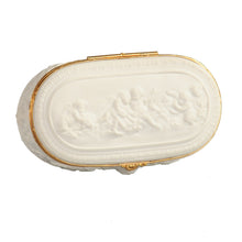 Load image into Gallery viewer, Antique French Porcelain Box by J.L. Coquet, France, c.1875.