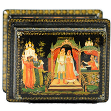 Load image into Gallery viewer, Russian Lacquer Box from Palekh, Russia. c.2001
