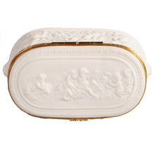 Load image into Gallery viewer, Antique French Porcelain Box by J.L. Coquet, France, c.1875.