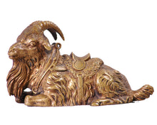 Load image into Gallery viewer, Vienna Bronze saddled Goat, signed.