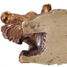 Load image into Gallery viewer, Vienna bronze goat with a saddle on its back.  Signed . Vienna, c.1860