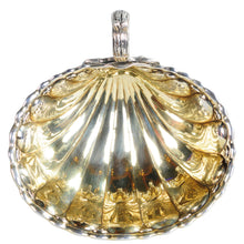 Load image into Gallery viewer, Russian Silver Shell form footed bon-bon dish. St. Petersburg, c.1895