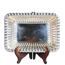 Load image into Gallery viewer, Reed Barton Sterling Silver Rectangular Bowl X303F Trajan Pattern. America, c.1957