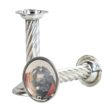 Load image into Gallery viewer, Pair Sterling Silver Candlesticks, America, c.1930.