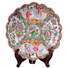 Load image into Gallery viewer, Antique Rose Medallion Petal Plate