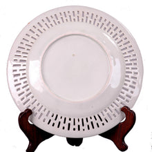 Load image into Gallery viewer, Rose Medallion Reticulated Plate. China, c.1870