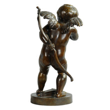 Load image into Gallery viewer, Bronze Putto  “Le Petit Malin” signed Rougelet. France, c.1885.
