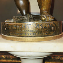 Load image into Gallery viewer, Bronze Putto  “Le Petit Malin” signed Rougelet. France, c.1885.