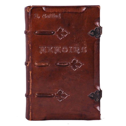 Leather Bound Book, Memoirs of Benvenuto Cellini, c.1925