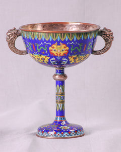 Cloisonné Goblet, China, c.1850