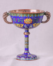 Load image into Gallery viewer, Cloisonné Goblet, China, c.1850