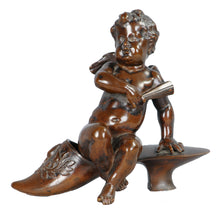 Load image into Gallery viewer, Bronze putti France Antique