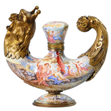 Load image into Gallery viewer, Vienna Enamel Perfume Bottle Antique